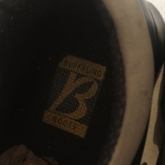 Buffalo Black and Gray Leather Boots main image 12